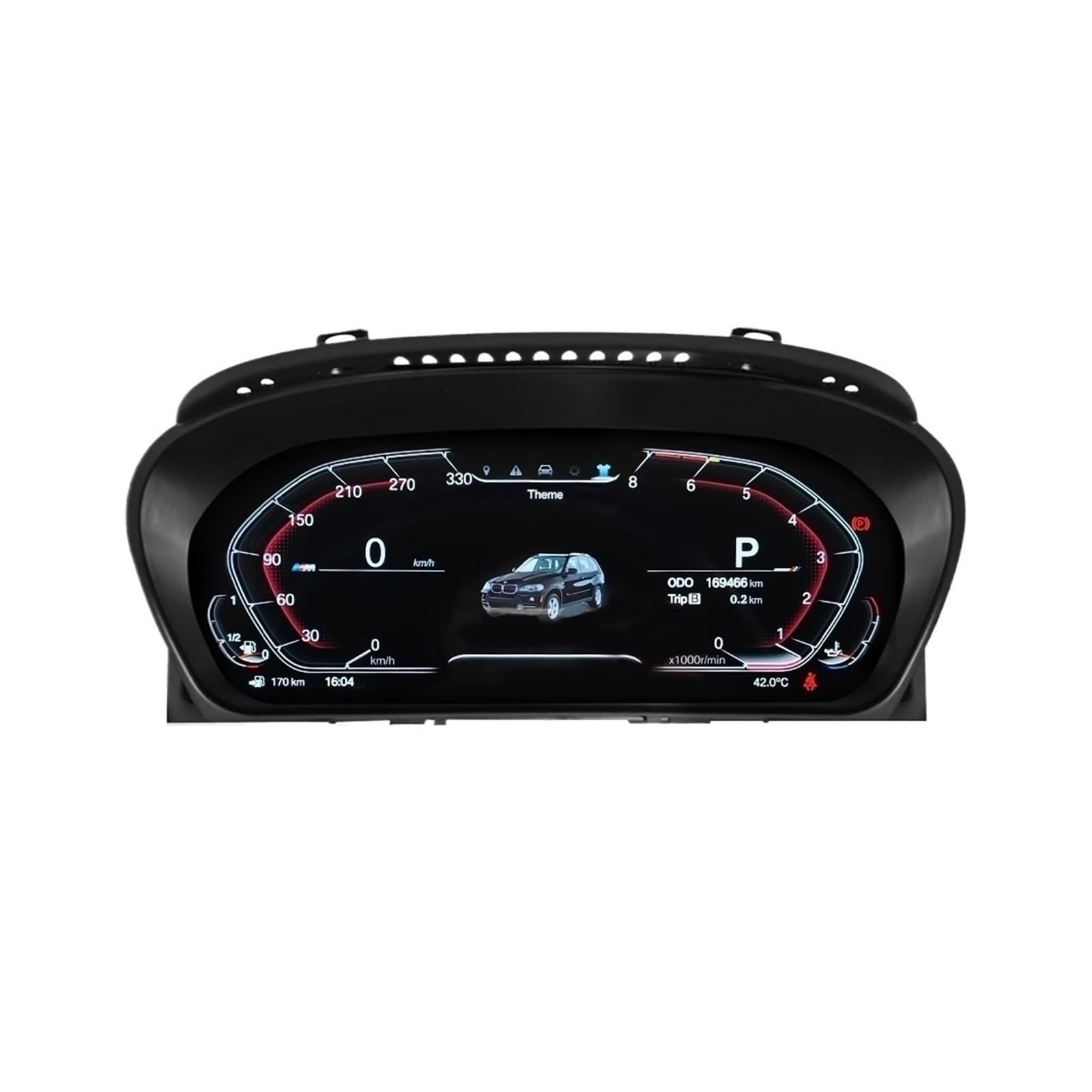 Velocímetro digital para coche BMW X5 E70 y X6 E71 con salpicadero LCD CCC CIC 5