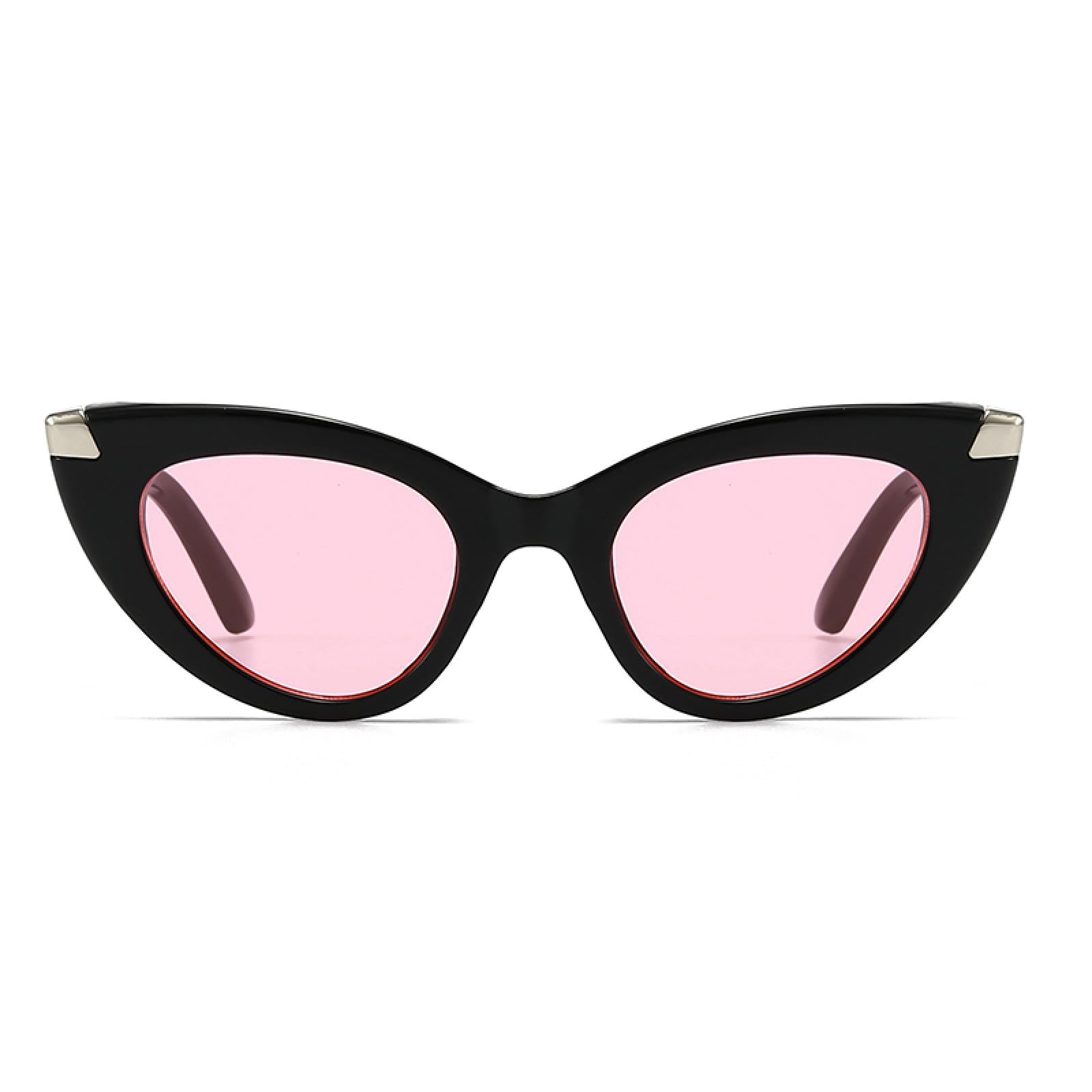 Modne męskie i damskie wąskie okulary przeciwsłoneczne ze wzorem zebry Okulary przeciwsłoneczne typu cat eye