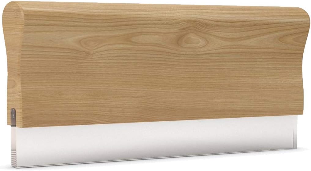 Ecotex® Wooden Screen Printing Squeegee 15" - 70 Durometer Rubber Squeegee for Screen Printing Screens, Ink Scraper for Frames, Durable Clear Blade Squeegee for Silk Screens - Screen Printing Supplies