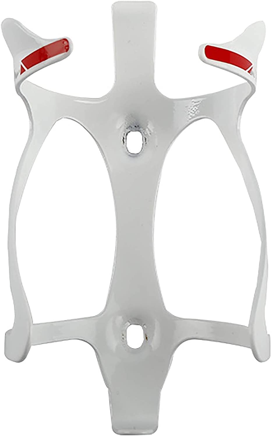 Porte-gobelet vélo MU ultra léger en alliage d'aluminium blanc pour s'hydrater en VTT