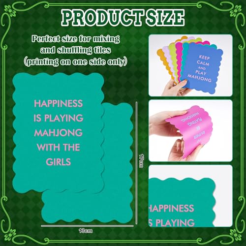 FYSUIMU Mahjong Shuffler Cards, 6 Pzas miniatura 2