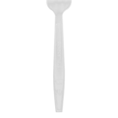 Miniatura 4 de Karat Earth KE-U4200 (Natural) - Tenedor compostable de ácido poliláctico (PLA), peso medio pesado, natural (caja de 1000)