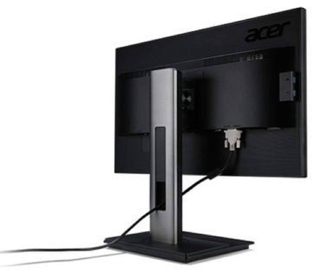 acer B246HLYMDR Monitor da 24", Display Full HD (1920 x 1080), 60Hz, Contrasto 100M:1, Luminosità 250 cd/m², Tempo Risposta 5 ms, VGA, DVI, Speaker Integrati, Pivot, Regolazione di Altezza