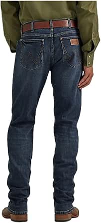 Vaqueros Wrangler De Corte Recto, Estilo Retro, Ajustados, Para Hombre Tallas Grandes Y Altas Color Negro 34 Ancho X 38 Largo~p123441052