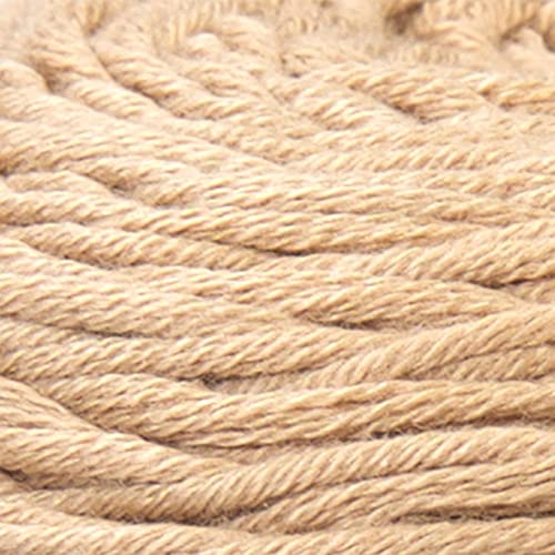 Image of (1 Skein) Lion Brand Yarn Coboo Yarn, Beige