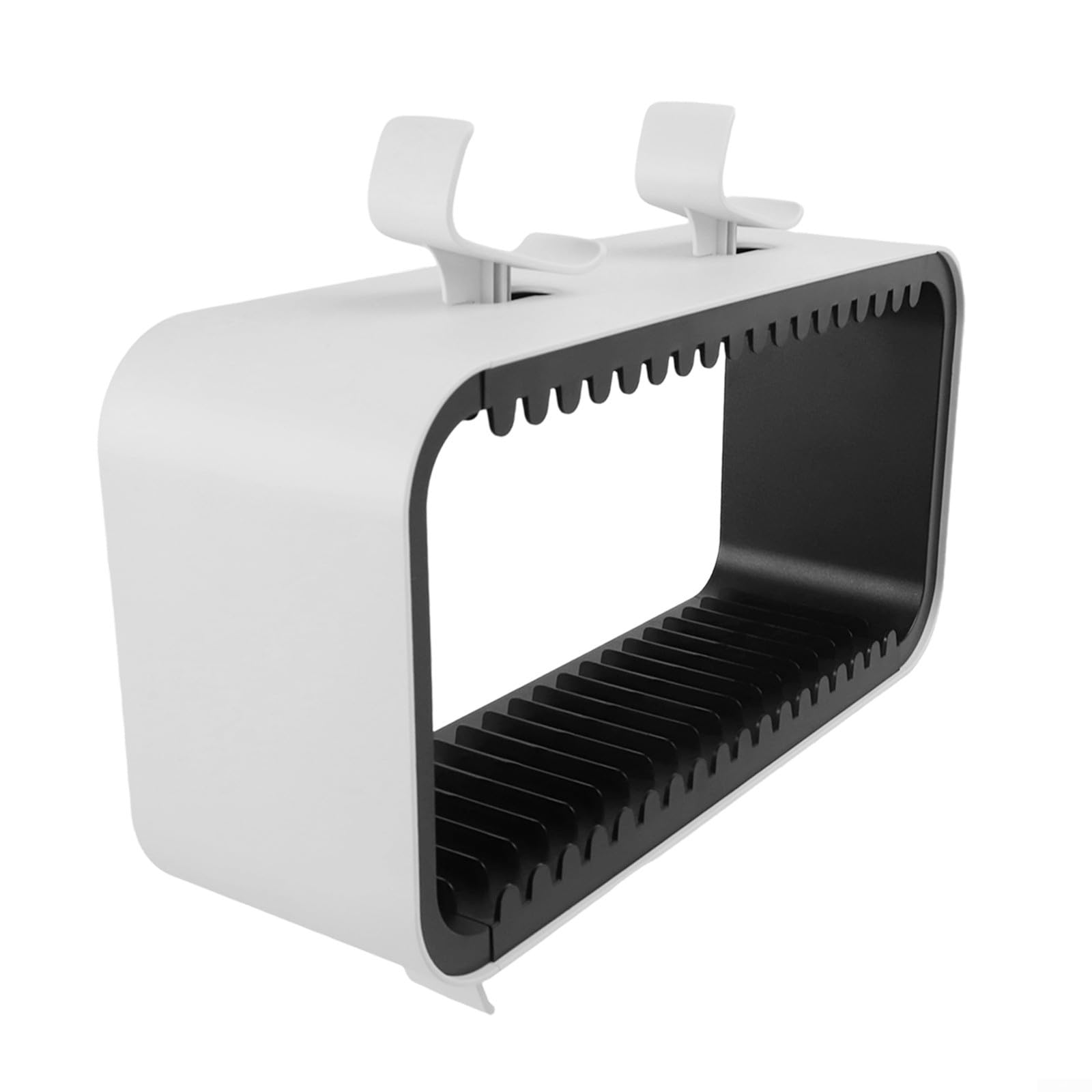 Torre di archiviazione per giochi per PS5, per Xbox, Switch, può contenere 18 dischi, organizer in ABS nero, verde rosso, design compatto, 35 x 11 x 7 cm, supporto per giochi multimediali