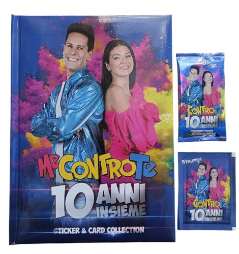 generic album libro morbidoso Me Contro Te (10 anni insieme) comprende 1 bustina +1 card DIRAMIX