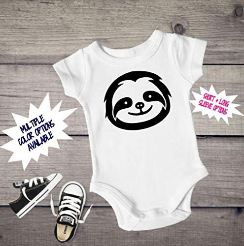 sloth baby onesie