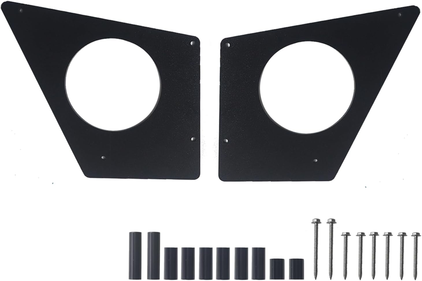 6.5" Speaker Adaptors Roof Mount Kit for Can Am Defender 2017-2025 | Complete Mounting Hardware Included