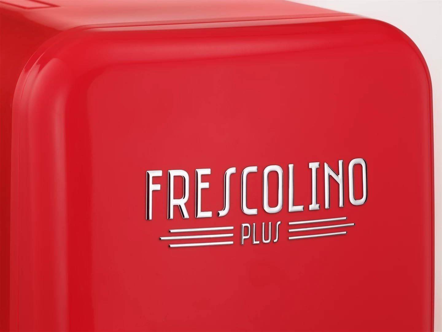 Trisa Frescolino Plus 17L, Mini-Kühlschrank Mobile Kühlbox, 12V Auto, Rot