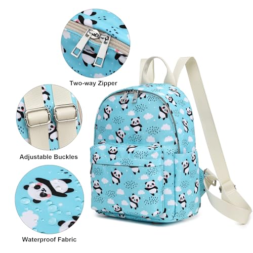 Image of Panda Mini Backpack Women Girls, Small Backpack Purse for Adults Teens Kids School Travel