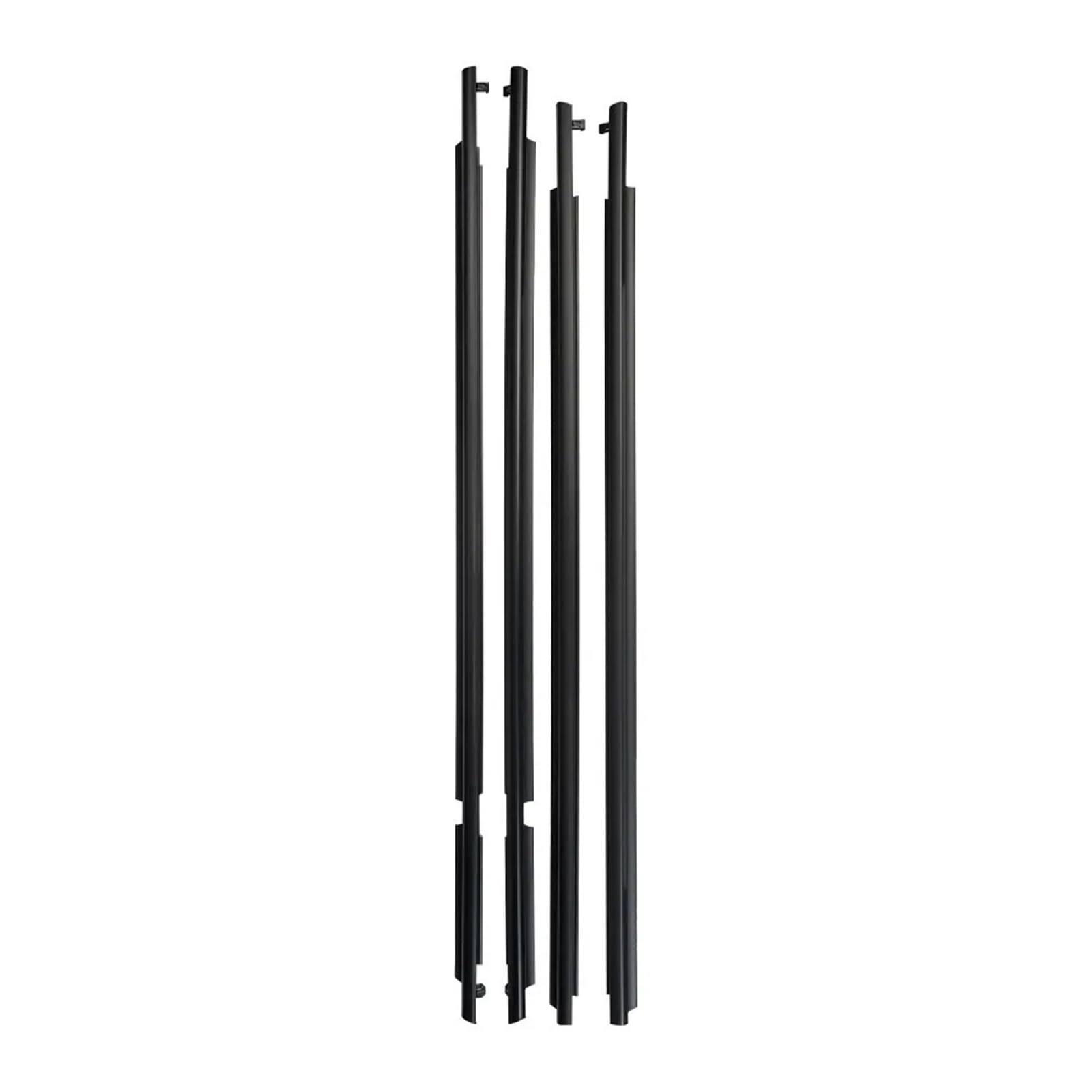 Lkhjdbiy One Color Car Edge Fit For Toyota Rav4 2006-2008 75710-0R020 4Pcs Car Window Weatherstrip Sweep Moulding Felts Outside
