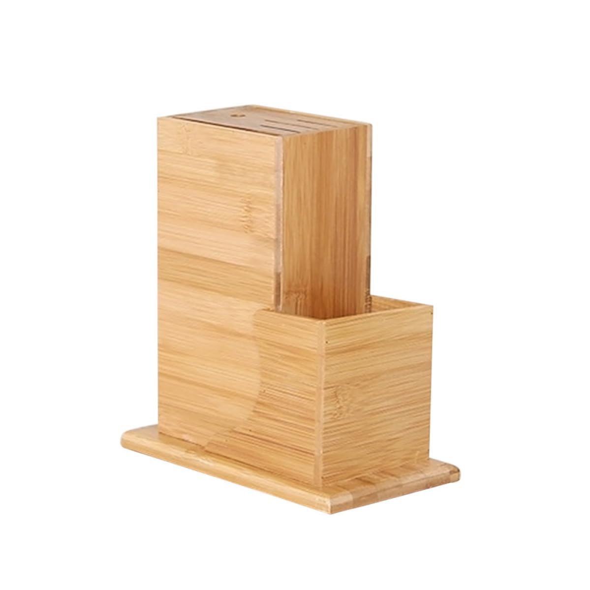 Support en bambou pour couteaux présentoir fonctionnel en bois noble pour chefs exigeants
