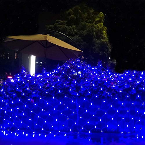 Lichterketten Weihnachtsbaum Licht 100 Leds Wasserdichtes Vorhangnetz Licht Fußböden Decken Rasen Lichterketten Neujahr Jäten Dekorationen