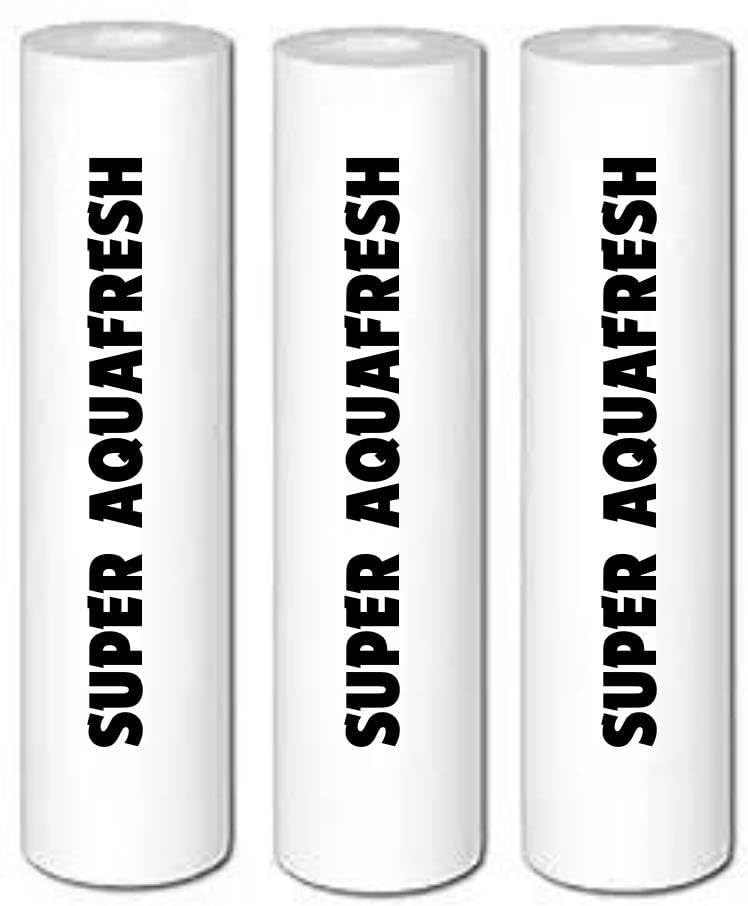 SUPER AQUAFRESH Spun Filter Candle 10 Inch | Universal Solid Filter...