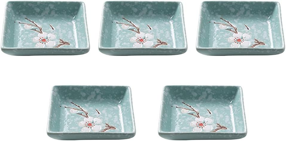 Snack Bowl Ice Cream Bowl Household Snack Bowl Cute Dessert Bowl Miso Soup Side Dishes Condiments Pink 5 Pieces (Color : A) (B)