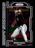 2021 Panini Prizm Draft Picks Draft Standouts #14 Brendan Beck NM-MT Stanford Cardinal Baseball Trading Card
