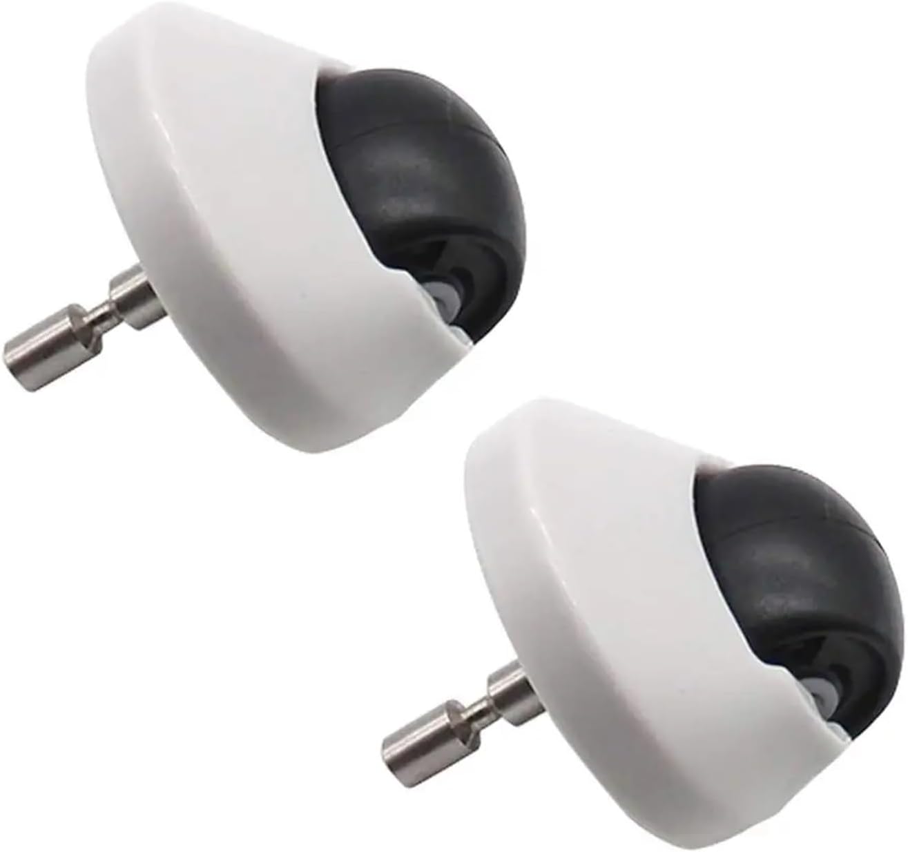 2-Pack Replacement Parts Front Wheel Caster,Compatible For Roborock, S4 S5 S6 S7 E4 E20 E25 E35 Robot Vacuum Cleaner Attachments