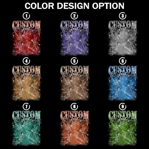 H-DEWALL Custom T Shirts 90s Vintage Design Your Own Photo Bootleg Rap Tee Gifts for Boyfriend Birthday Shirts for Men3