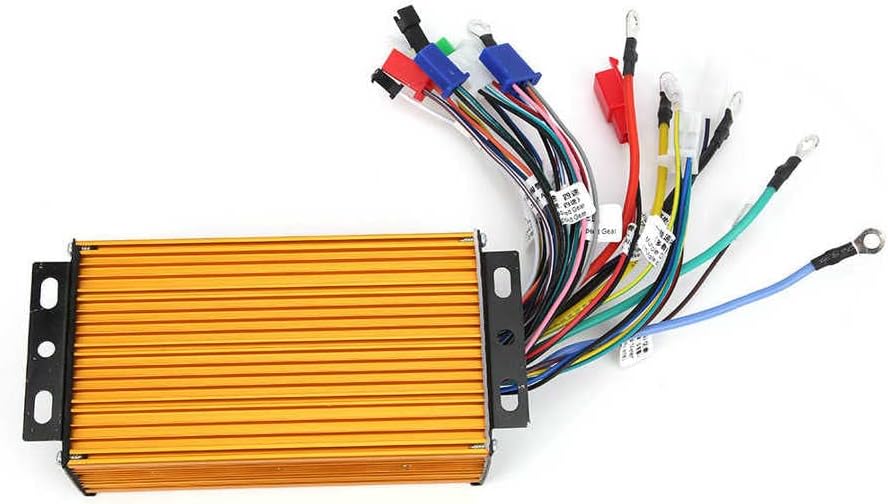 E-Bike Brushless Speed Regulator Motor Controller for Electric Scooter Three Mode Sinusoid 12 Tube