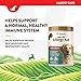 NaturVet Aller-911 Advanced Allergy Aid for Dogs, Cats – Antioxidant-Rich Pet Supplement with Omegas, DHA, EPA – Helps Support Dog Immune System, Cat Respiratory Health, Skin Moisture 180 Soft Chews