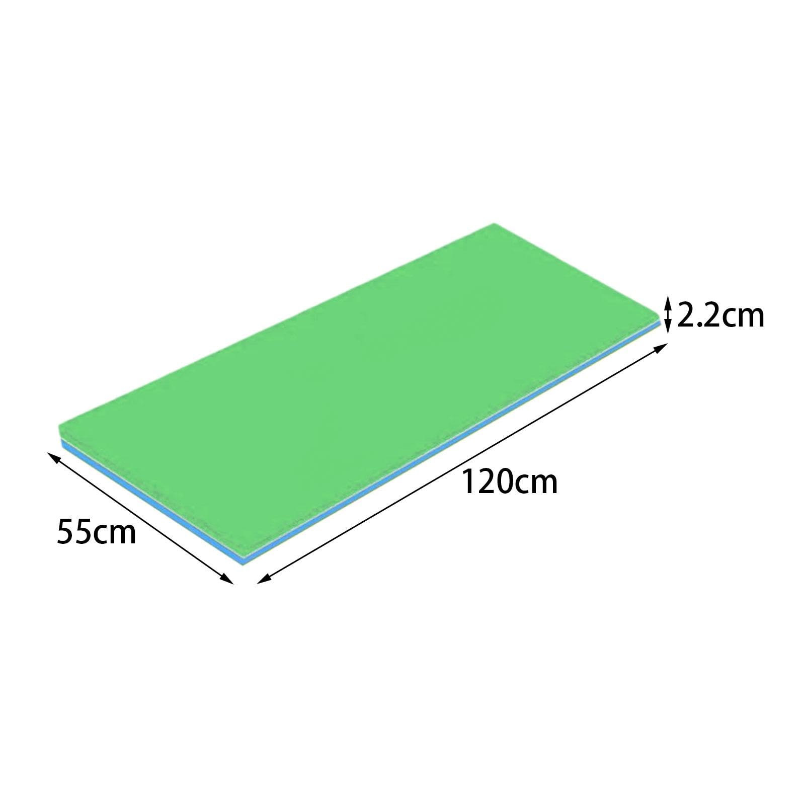 harayaa Tapis de Natation Flottant, Couverture de Piscine, Matelas Gonflable Insubmersible En XPE, Surface Douce, Idéal pour Les Enfants, Les Fêtes En Famille, Vert bleu