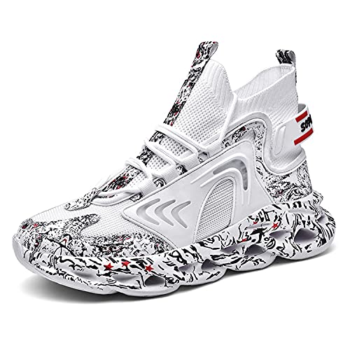 Men Sneakers Mesh Non Slip Blade Type Sports Shoes Breathable Comfort Trainers Sport Shoes Fitness Sneakers