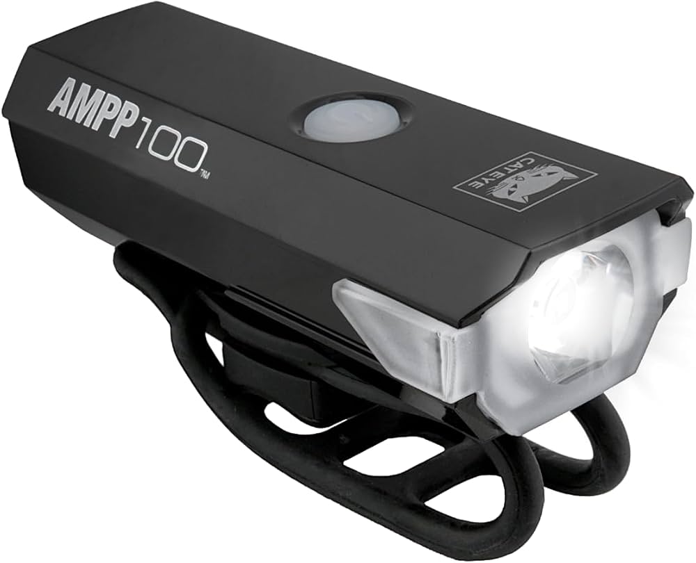 Amazon | CATEYE - AMPP100 USB充電式自転車ヘッドライト | キャット