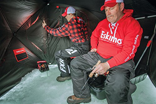 Eskimo Evo Series Portable Flip Style Ice Shelter With Pop