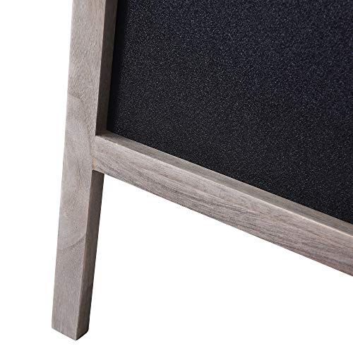 Rhf Chalkboard, Chalkboar Sign, A Framed Sidewalk Sign,Sandwich Chalkboards,Rustic Menu Display For Restaurant, Double Sided, Freestanding, Wedding Chalkboard Easel, 22" By 40" Blackboards, Vintaged #TOP5