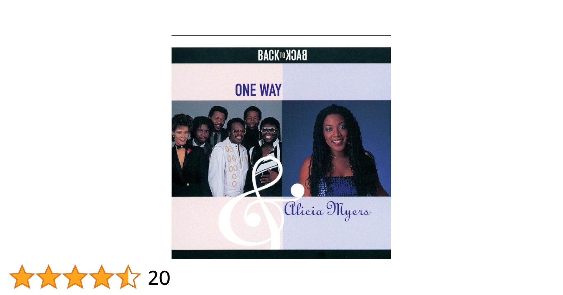 米CD One Way, Alicia Myers One Way With Alicia Myers &amp;amp; Friends BTB170 Back To Back Records /00110 OS02ODk3LmpwZWc.jpeg
