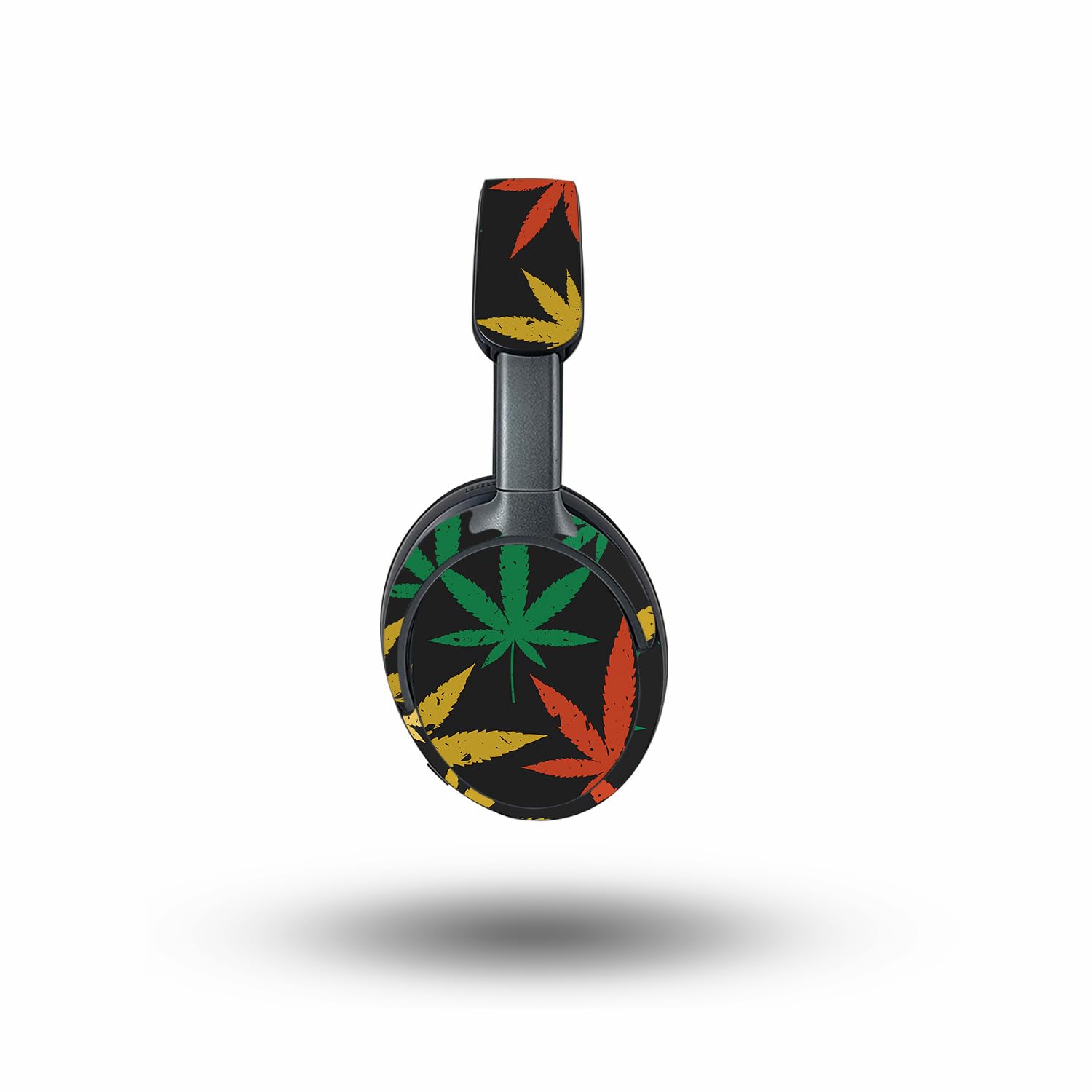 MightySkins Skin Compatible with Bose QuietComfort Ultra - Rastafari Kush | Protective, Durable, and Unique Vinyl Decal wrap Cover | Easy to Apply, Remove, and Change Styles