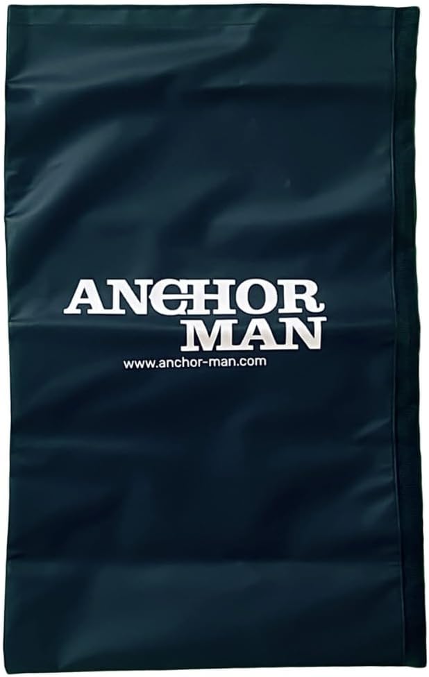 Anchor Man Waterproof Boat Anchor Bag, Heavy Duty Marine Rope Storage Bag for Life Jackets, Bumpers, Anchor Lines & Boat Accessories