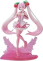 Vista 1 de SEGA Goods Hatsune Miku - Sakura Miku 2023 - Estatuilla Luminasta 21cm