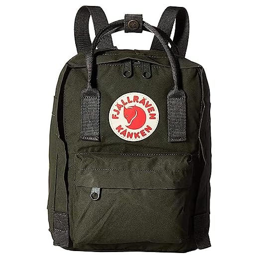 FJÄLLRÄVEN Kånken Mini Ryggsäck Djup skog 29 cm