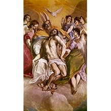 Posterazzi The Trinity 1577-9 El Greco 1541-1614/Greek Oil on canvas Musee del Prado Madrid Spain Poster Print, 24 x 36