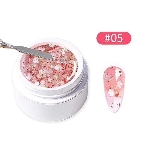 Miniatura 10 de VARNAIL Nail Extension Kit Solid Building Gel, Non-sticky Nail Building Gel with Basic Gel and Tools, Lamp, Accessories, Poly Gel Kit for Beginners