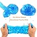 MKAKJWAW 7OZ Blue Clear Slime Jelly Cube Crystal Putty Non-Sticky Premade Stress Relief Toys Holiday Birthday Gifts Party Favor for Girls Boys