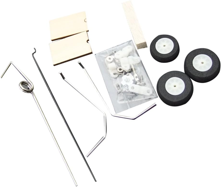 Segolike 1 Set Main Landing Gear Wheel Kit for RC Airplane Modelling Parts Replacement