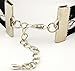 Infinity Collection - Cheerleading Bracelet - Rhinestone Black - Adjustable Cheer Charm, Jewelry, Gift for Cheerleaders, Teams, and Coaches