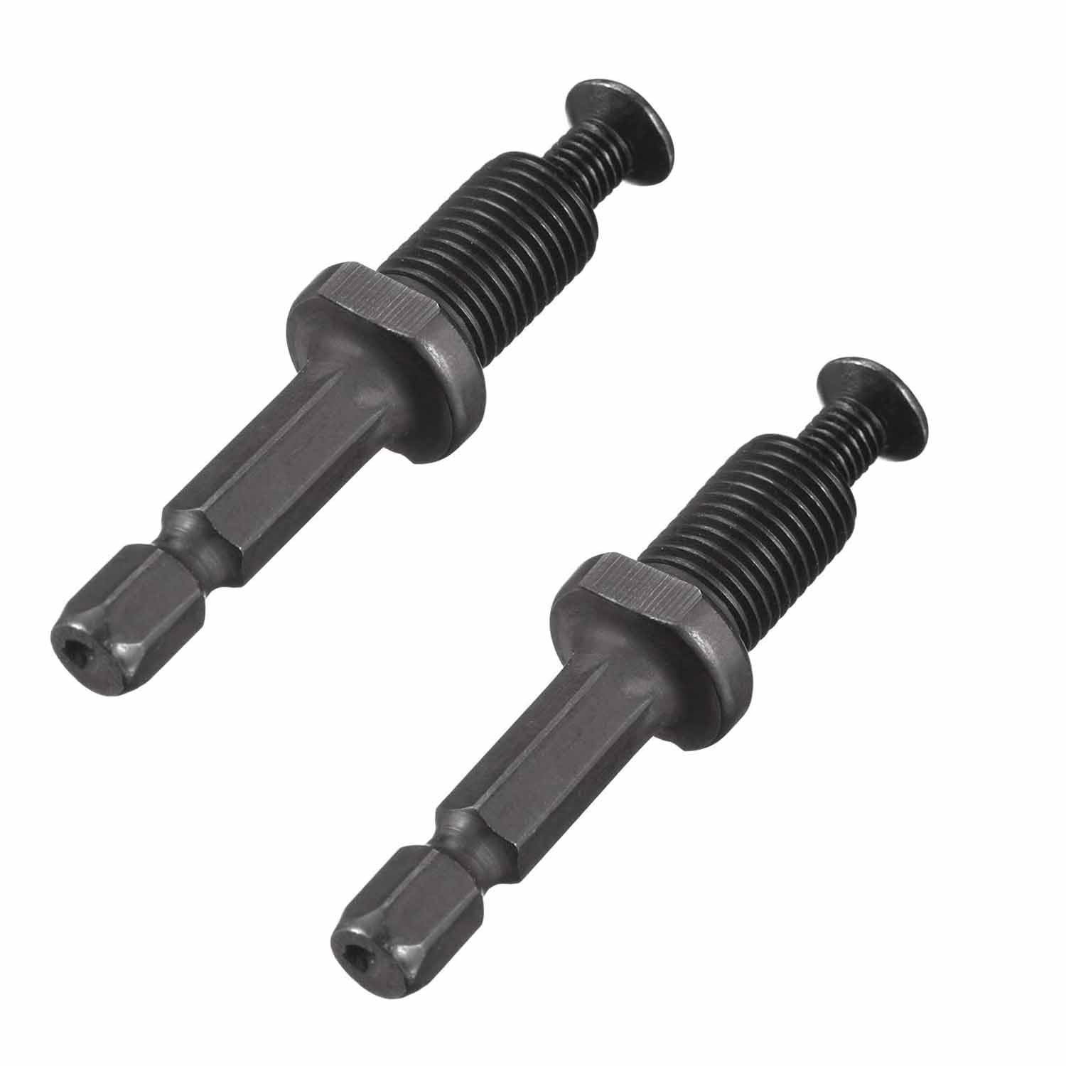 3/8"-24UNF Drill Chuck Adapter, Keyless Drill Chuck Adapter Hex Shank for Impact Driver (2PCS.)-image-28