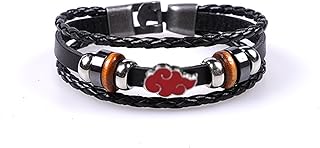 Bracelets Anime, Design Unique Cartoon Manga Braceletes, Cool Animes Bracelet, Dessin animé Cosplay bracelets, braceletes Tressé Mode Simple, bracelet Fashion Vintage pour Amis Adulte Adolescent