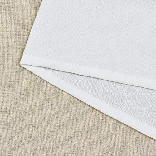 Aspmiz Boho Valance Curtains For Kitchen, Farmhouse Rod Pocket Window Valances Curtain, Rustic Button Cafe Drapes Country Cotton Blend Treatment For Small Windows Bathroom thumb #5