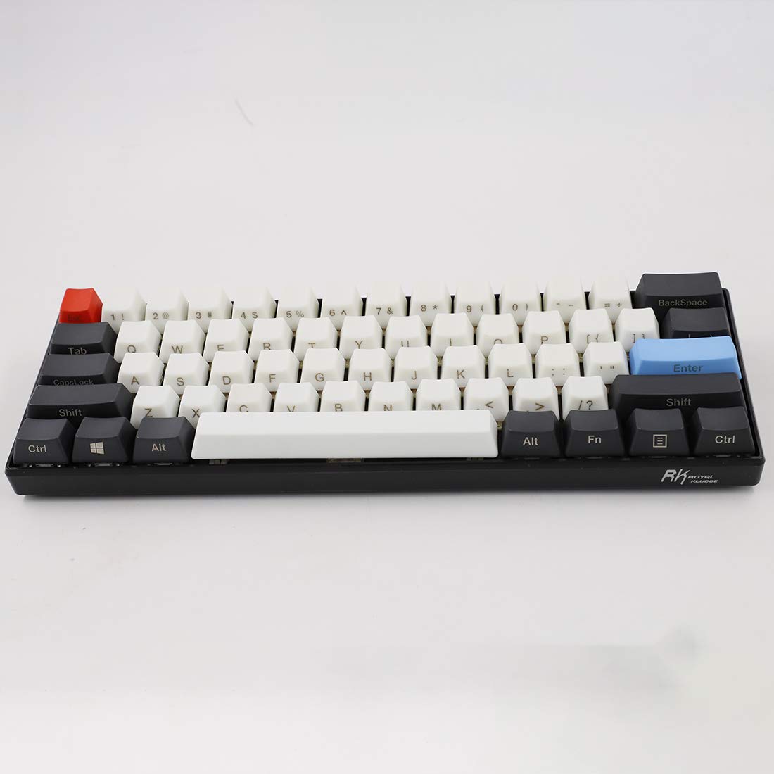 61key PBT keycap Side View Letter OEM Profile ANSI Layout for