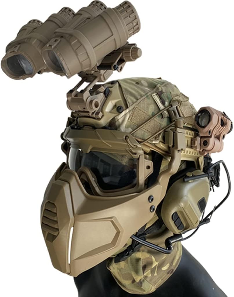 Tactical Fast helmet single binocular four barrel night vision model military fans field full set of equipment for tactical paintball airsoft games