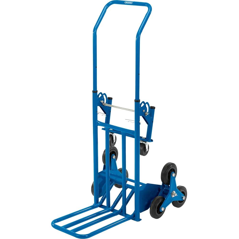 Diable d'escalier Draper 85675 Heavy Duty de couleur bleu