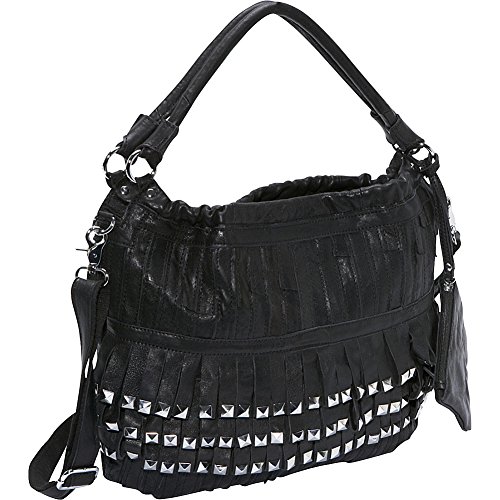 Studded Tutu Leather Handbag (#1720-012)