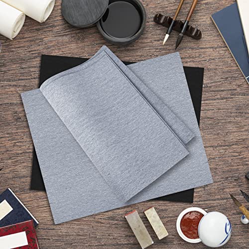6 Pcs Water Drawing Writing Cloth 17x13 Inch Magic Cloth Water Paper Reusable Chinese Calligraphy Practicing Tool Student Stationery No Ink Chinese Calligraphy Set - Thumbnail 5