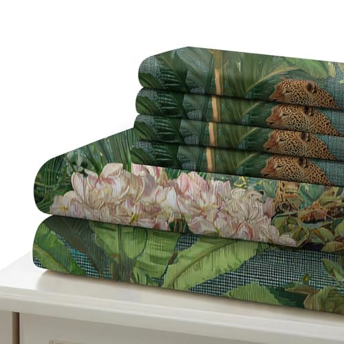 Housse de couette toucan confortable pour un sommeil profond et doux en lit simple