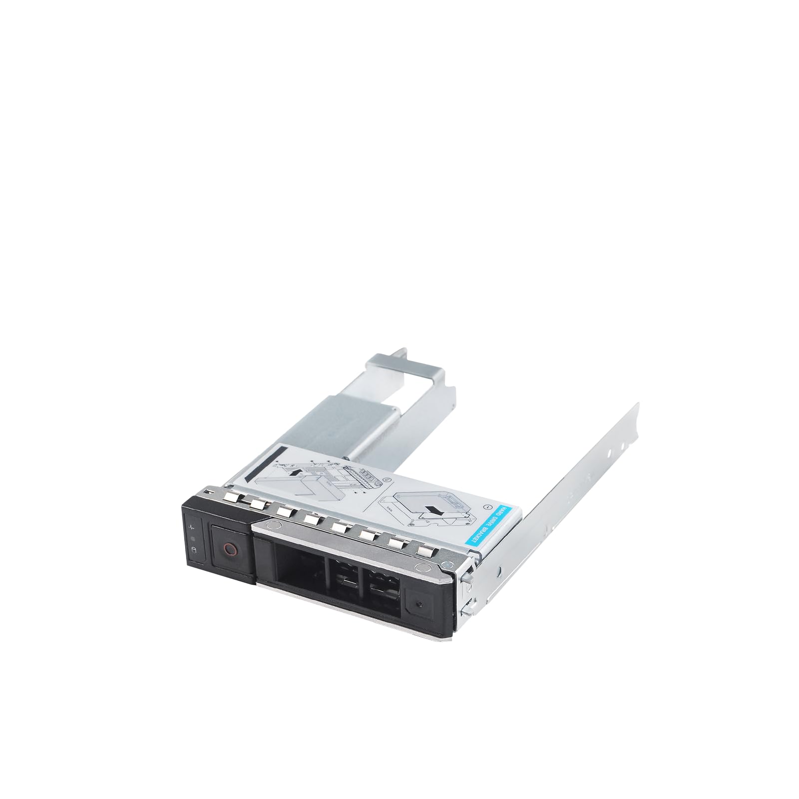 Carrello per Disco Rigido tray caddy ibrido da 3,5" Gen14 con adattatore da 2,5" Vassoio compatibile con Dell Poweredge R240 R340 R440 R540 R640 R740 R740xd R840 R940 C6420 R6415 R7415 R7425